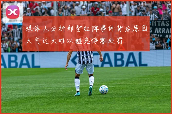 媒体人分析郑智红牌事件背后原因火气过大难以避免停赛处罚
