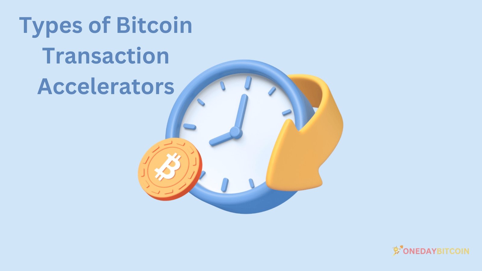 Types of Bitcoin Transaction Accelerators