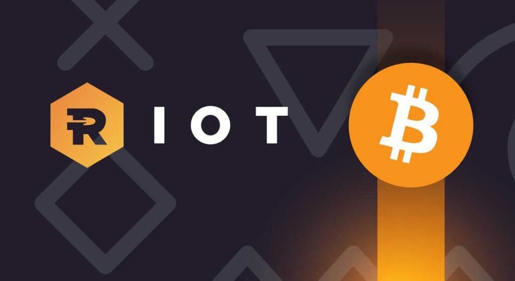 Riot Platforms Bitcoin sale