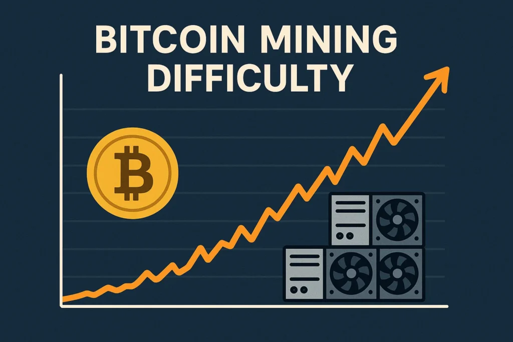 Bitcoin Mining Difficulty Hits New ATH: Centralization Concerns Rise Bitcoin mining difficulty