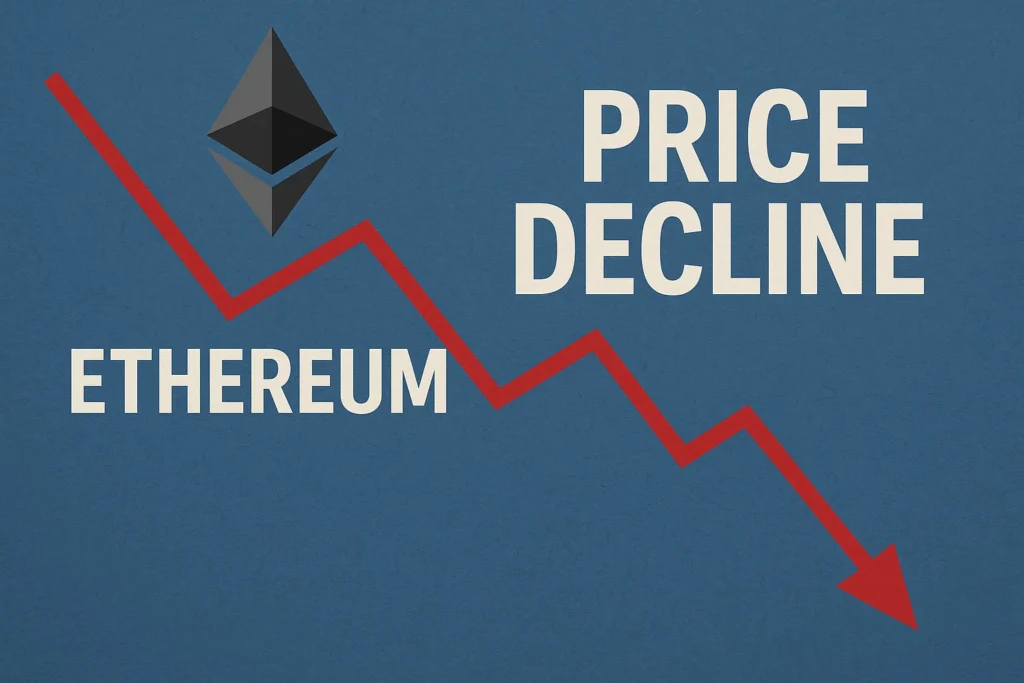 Ethereum Price Decline Analysis: Will ETH Drop Continue? Ethereum Price Decline