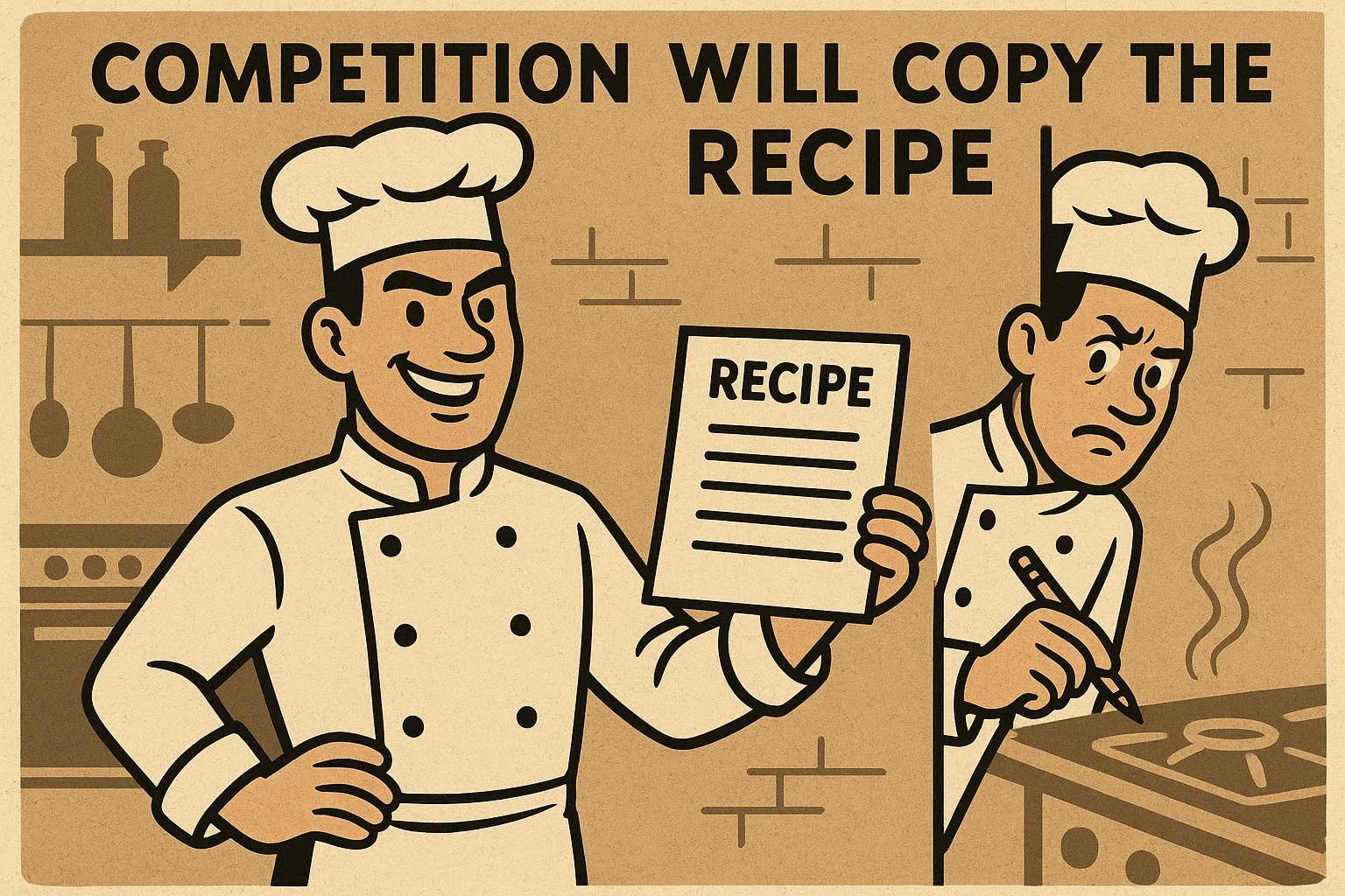 Competition Will Copy the Recipe