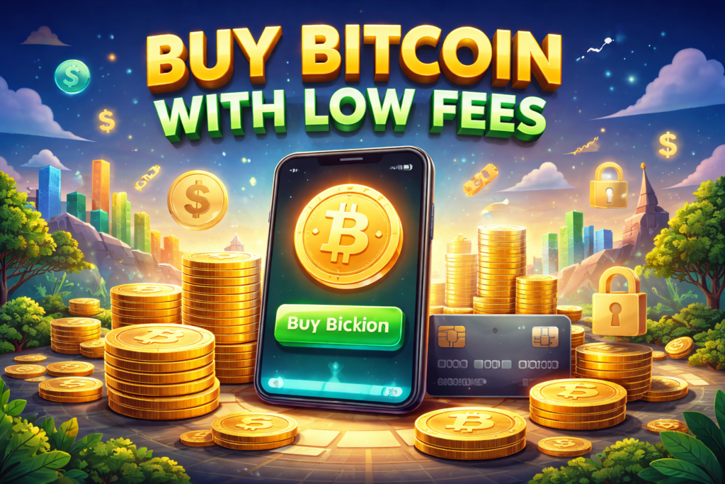 buy Bitcoin with low fees