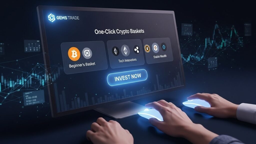 Gems Trade Launches One‑Click Crypto Baskets for Simplified Trading beginners