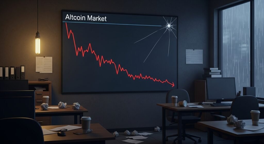 Altcoin Market Slide