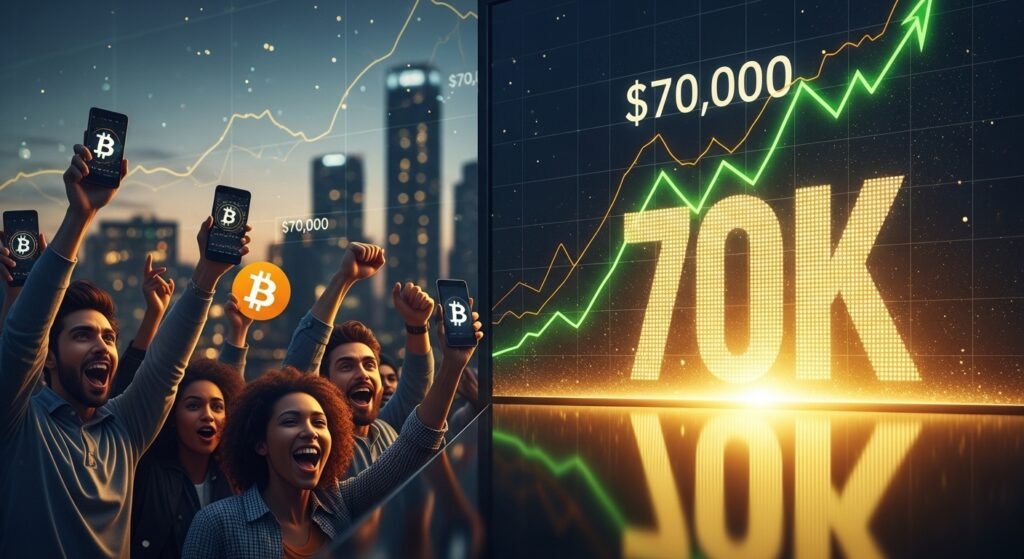 Bitcoin Rally $70K