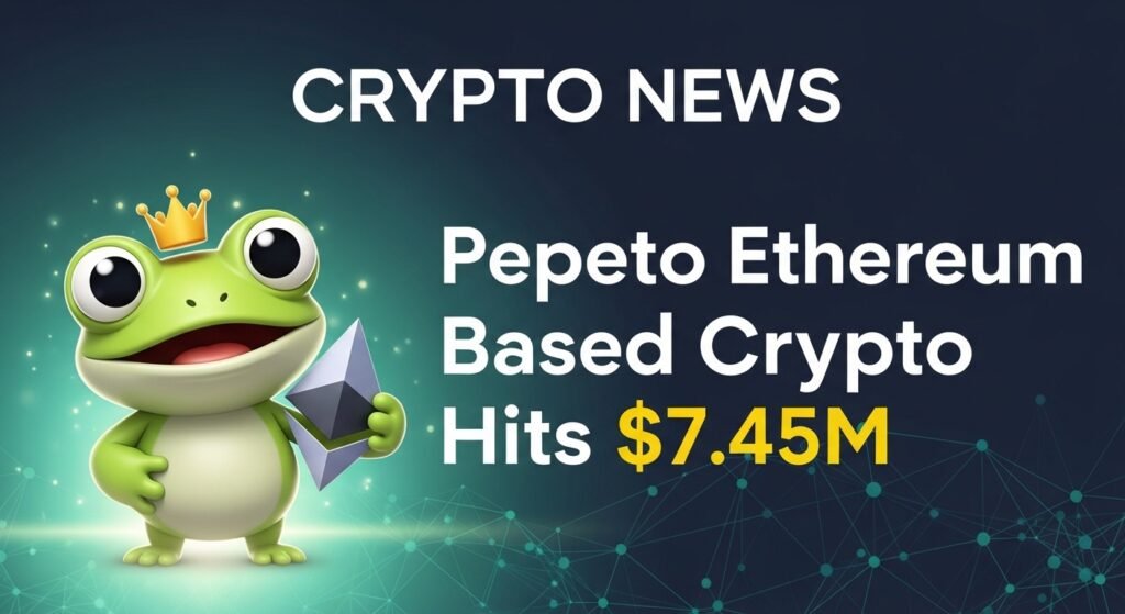 Crypto News Pepto Ethereum Based Crypto Hits $7.45 Crypto News Pepeto Ethereum Based Crypto Hits $7.45M